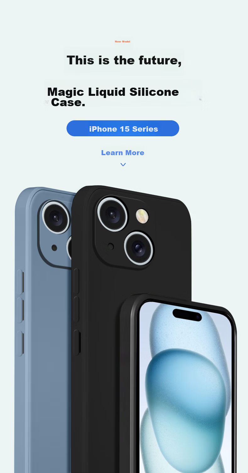 Чехол для Apple iPhone 15 KEKLLE, силиконовый, противоударный, лавандовый