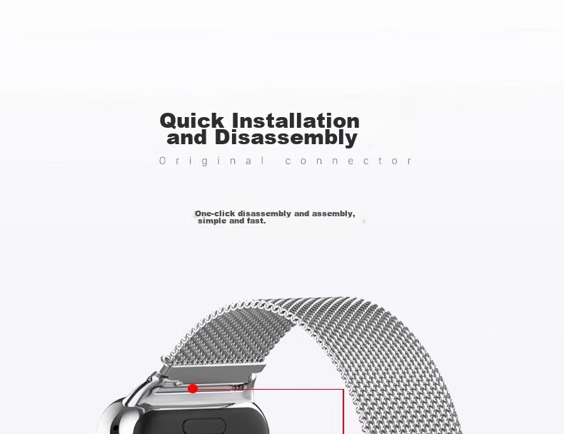 Ремешок CHENSONG для Xiaomi Band 9 Pro/8 Pro, миланский спортивный металлический браслет с магнитной застежкой, унисекс