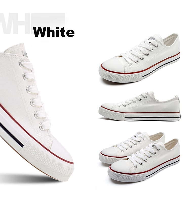 Warrior Classic Low-Top Canvas Shoes for Men And Women, Spring And Autumn Sneakers, Casual Shoes, Running Shoes for Couples, Sports Shoes, 391 Black, Size 41