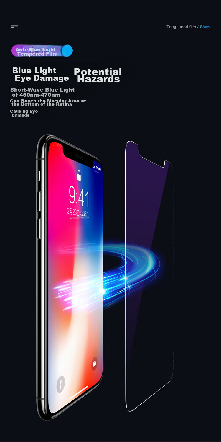 Защитное стекло PISEN для Apple iPhone X/XS/11 Pro, противоударное, антибликовое, с защитой от подглядывания, полное покрытие экрана