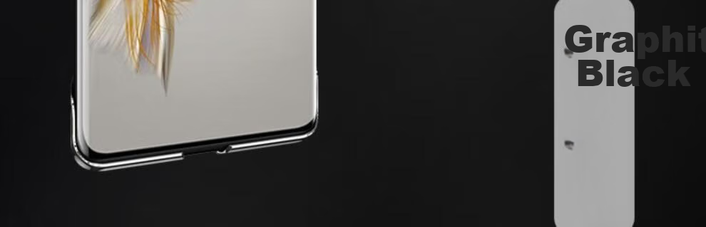 Чехол для Huawei Mate50 Pro Hongzhuo, ультратонкий, прозрачный, противоударный, с защитой от отпечатков пальцев и охлаждением, графитовый черный
