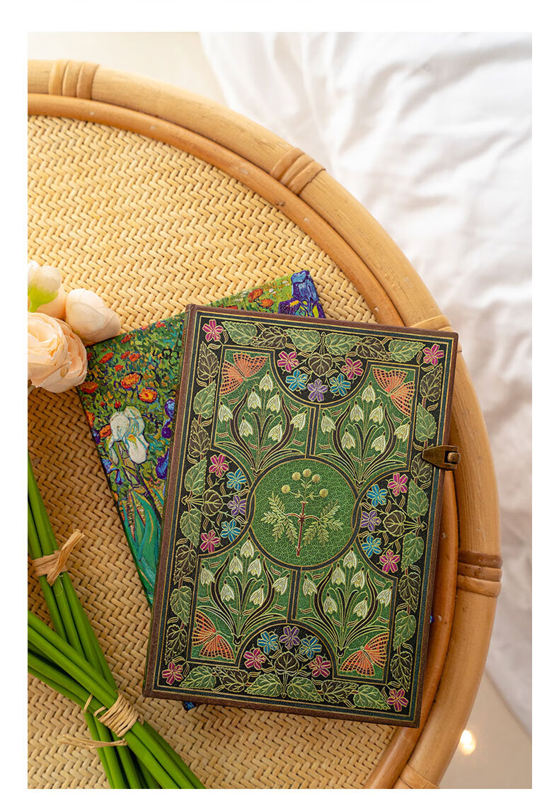 Импортный блокнот Paperblanks, винтажный дневник-журнал, подарок для женщин и студентов, праздничный юбилейный подарок, креативный сувенир, красочный поэтический блокнот среднего размера