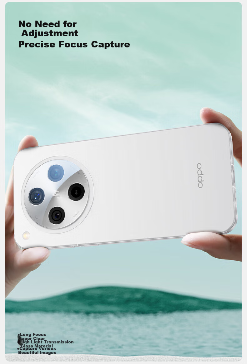 Защитное стекло для камеры Shanmo для OPPO Find X8 Ultra, противоударная пленка для задней камеры с полным покрытием, набор из 2 шт.