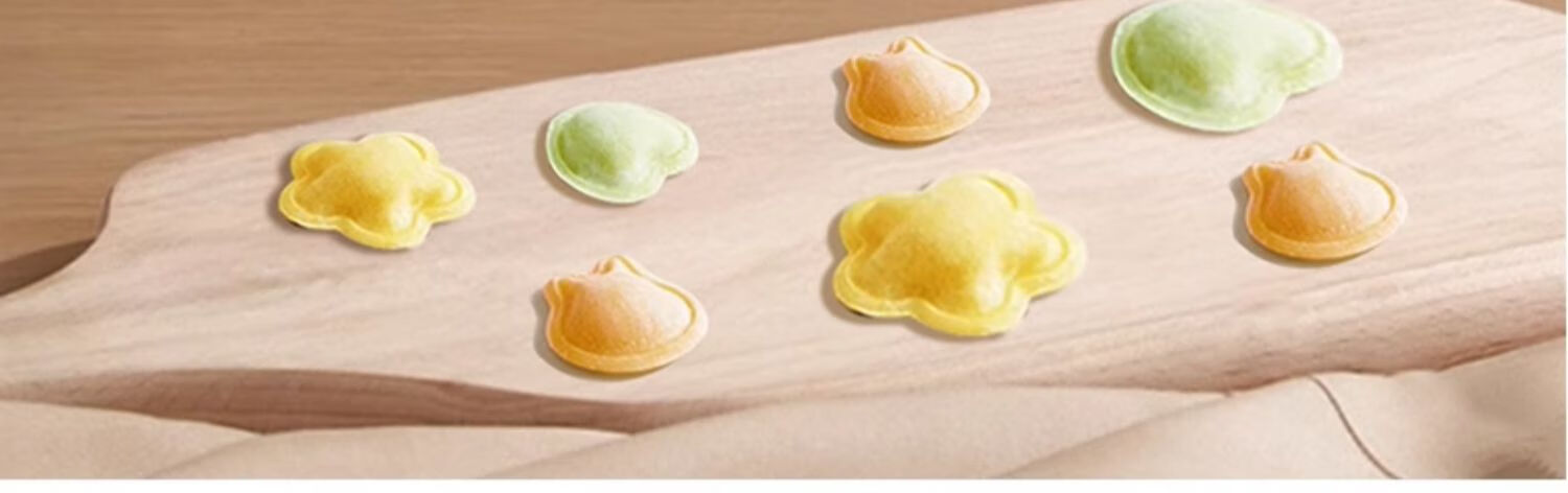 Формочка для лепки пельменей/вареников COOKSS, детская, автоматическая, круглая, 1 шт.