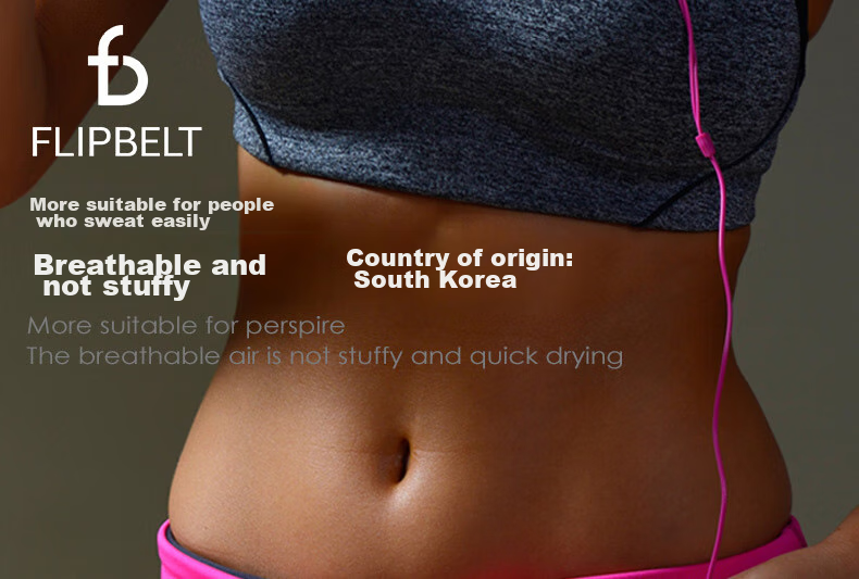 Поясная сумка Flipbelt Zipped Waist Pack, для спорта, бега, туризма, марафона, велоспорта, размер XL, звездный серый