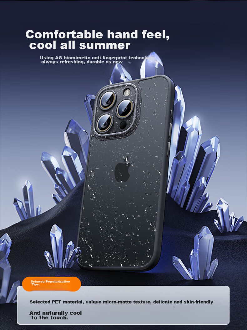 Чехол для iPhone 15 DIVI, ультратонкий, полупрозрачный, противоударный, с полной защитой камеры, матовый, черный
