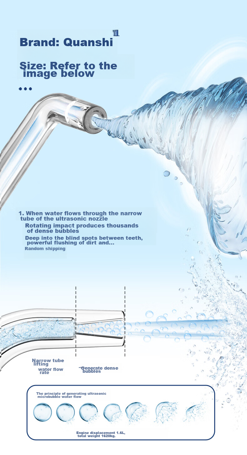 Ирригатор Prooral 5025Plus, портативный, с цифровым дисплеем, синий, 270 мл