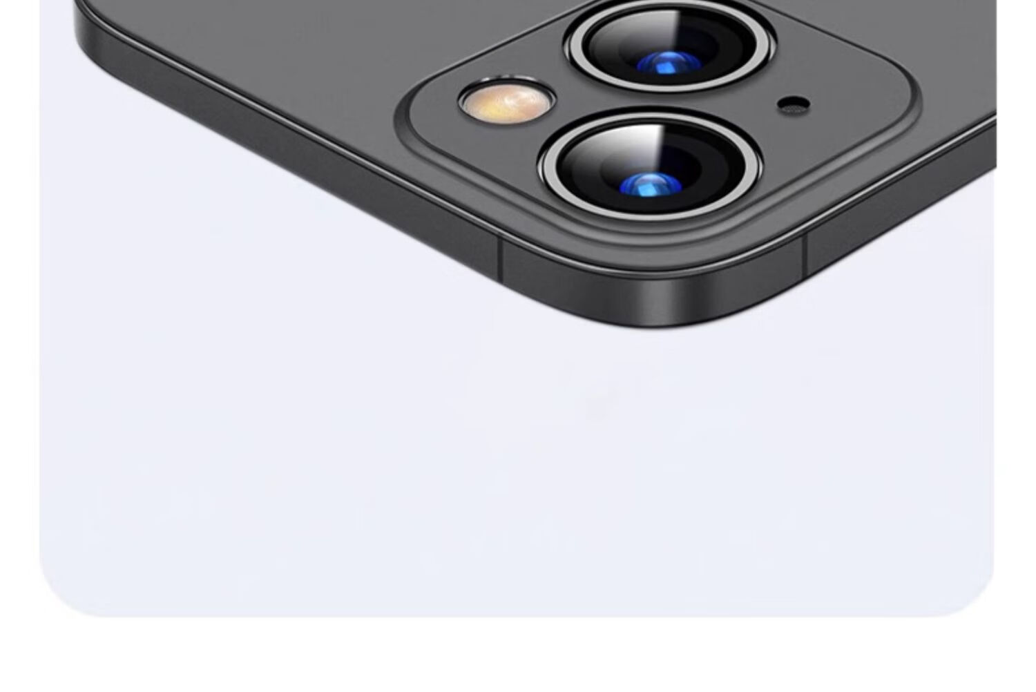 Чехол-накладка DIVI для Apple iPhone 13, ультратонкий, матовый, полупрозрачный, синий