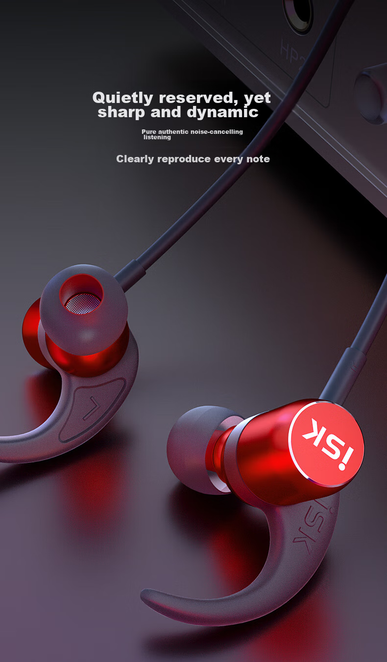 Проводные мониторные наушники iSK SEM6S, профессиональные, с высоким качеством звука HIFI, для караоке, игр, музыки, сна, с глубокими басами, универсальные для мобильных телефонов, компьютеров, звуковых карт