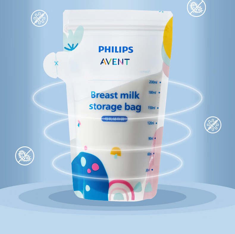 Молокосборники AVENT Philips, пакеты для хранения грудного молока, портативная упаковка, 30 шт.