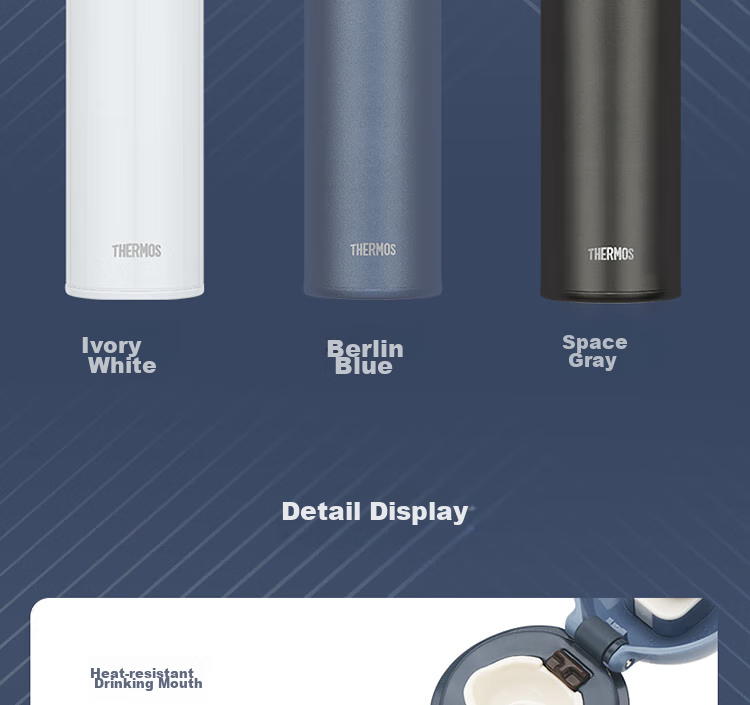 Термос THERMOS, титановая кружка, 500 мл, магнитный замок, для активного отдыха, подарок на день рождения, Новый год