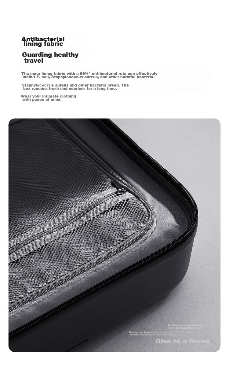 Чемодан Xiaomi Mijia Luggage, 20-дюймовый ручная кладь, поликарбонатный, с кодовым замком, бежевый