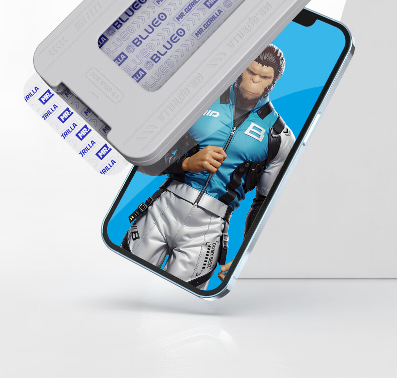 Защитное стекло Lanxingxiansheng для Apple iPhone 13/13 Pro/14, с инструментом для установки