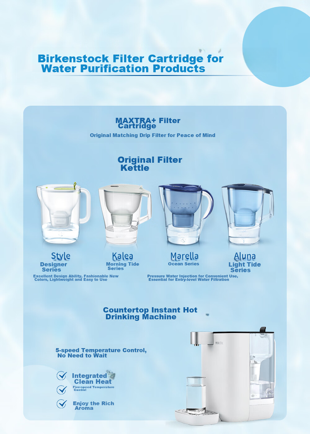 Фильтр-кувшин Brita MAXTRA+LE, 3 картриджа, 3.5 л, белый