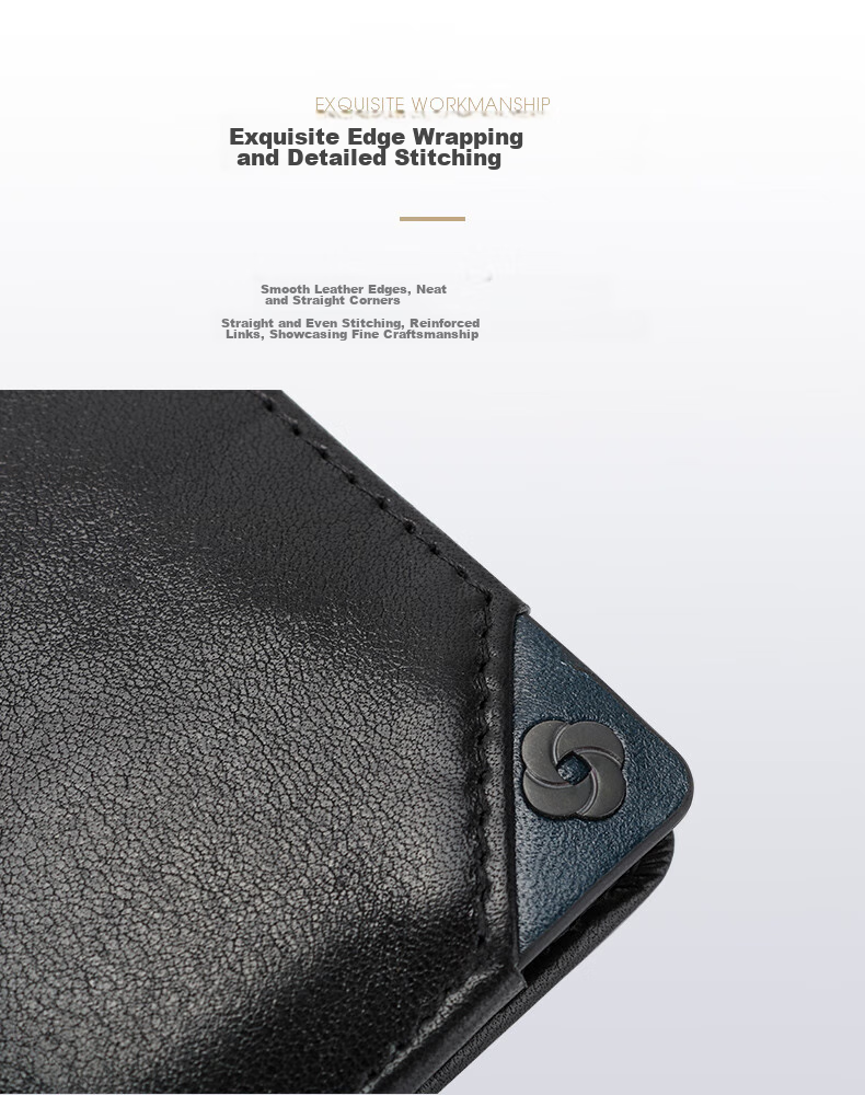 Мужской кожаный кошелек Samsonite
