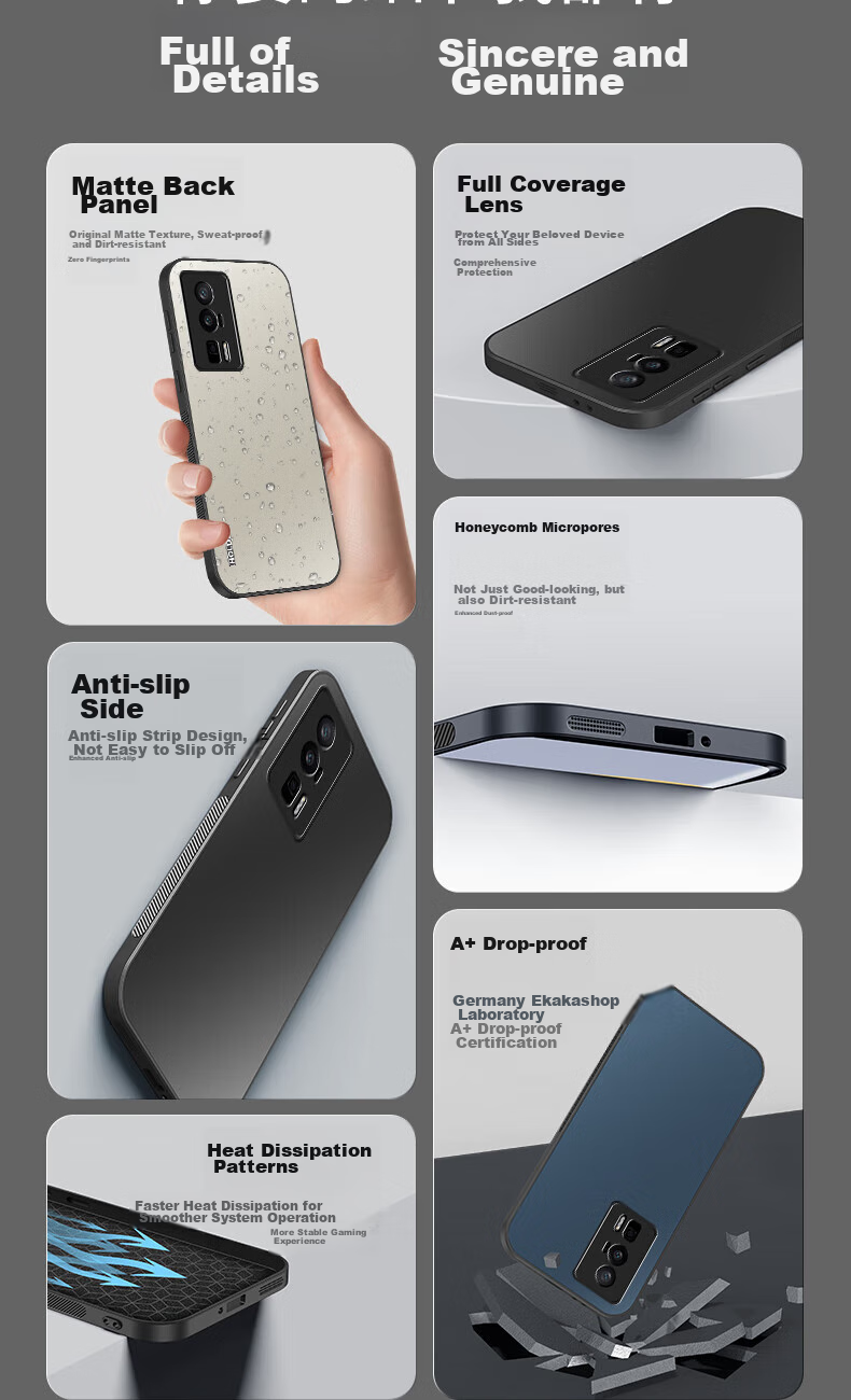 Защитный чехол HotFire AG Frosted для Xiaomi Redmi K60 / K60 Pro, противоударный, ультратонкий, предотвращает появление отпечатков пальцев, цвет "Слоновая кость"