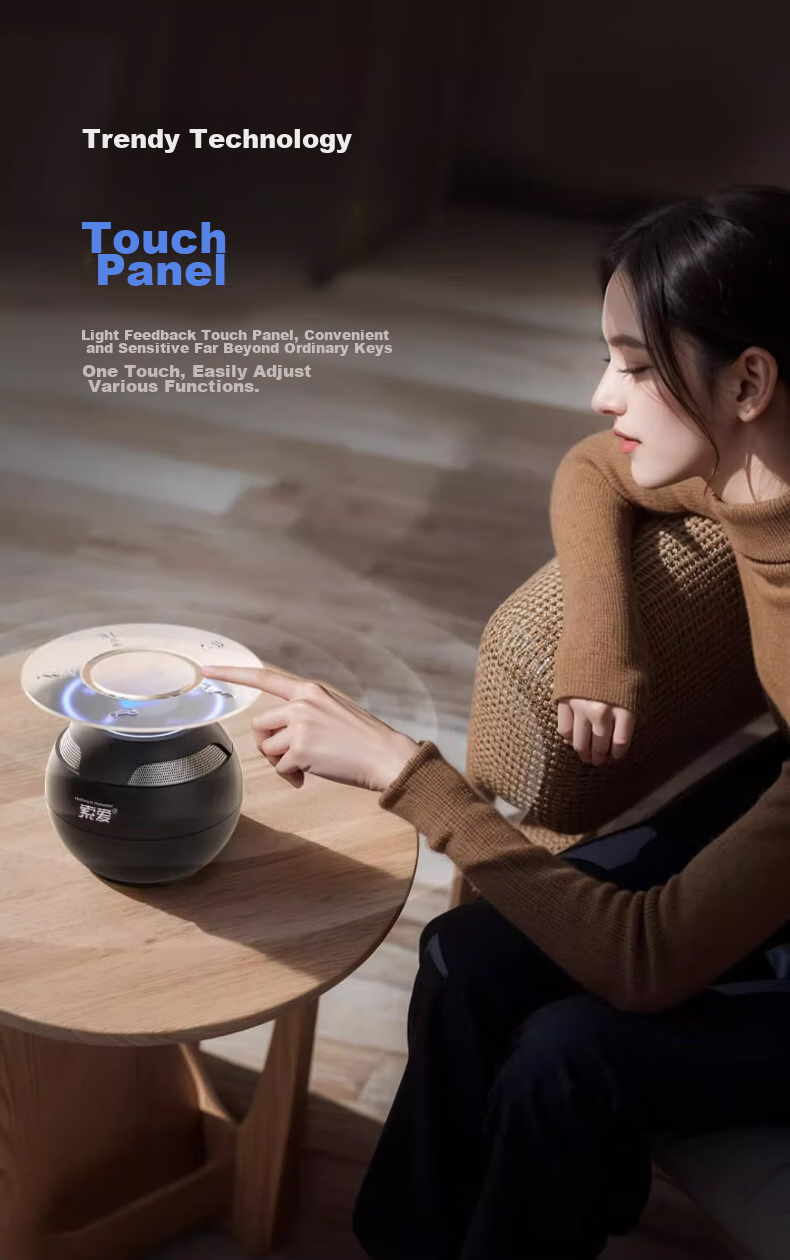 Умная Bluetooth-колонка Soaiy S35Plus с голосовым управлением AI, мини-портативная колонка для дома и автомобиля, устройство для приема платежей для детского образования и подарка пожилым людям
