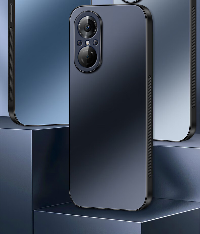 Чехол для Huawei Nova 9 SE, Shangsu, противоударный, с защитой камеры, AG матовый, черный, бизнес-стиль