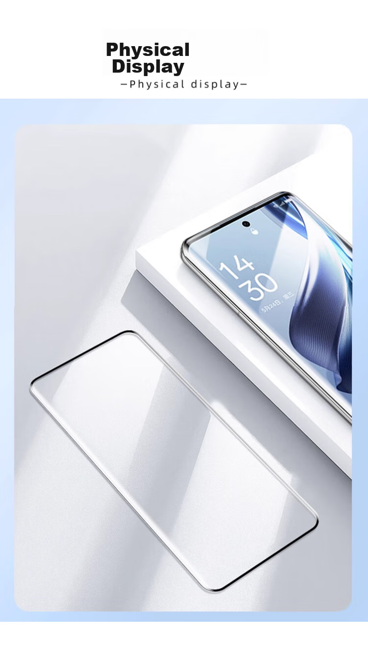 Защитное стекло MAIKUQI для OPPO Reno10/10Pro/10Pro+, противоударное, антибликовое, 1 шт.