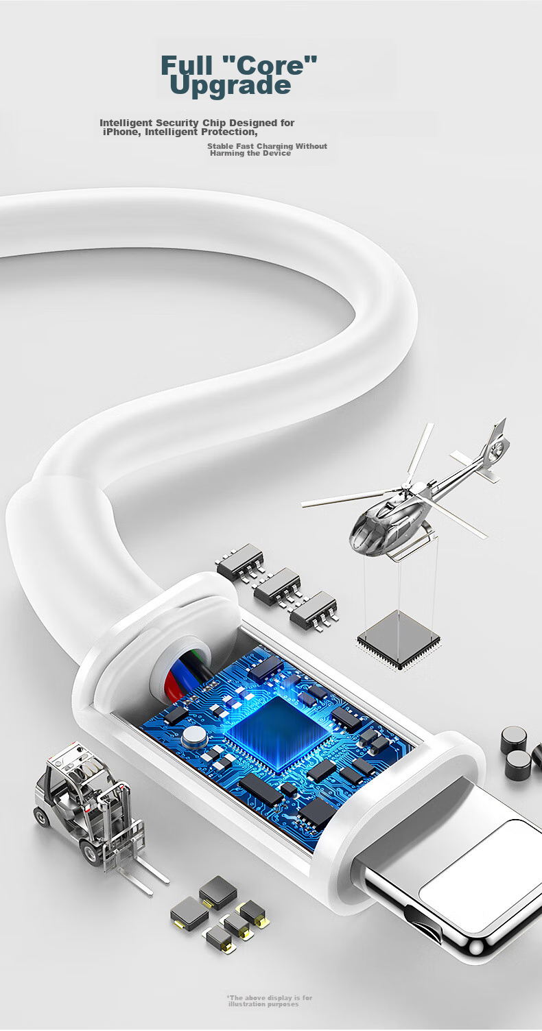 Зарядное устройство KOVOL для iPhone 14/13/12/11/XR/8 Plus, 5V/1A, белый
