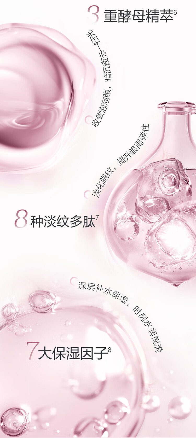 麦吉丽（mageline）精灵眼霜 麦肤因 淡化细纹 熬夜黑眼圈 紧致眼周保湿 20g