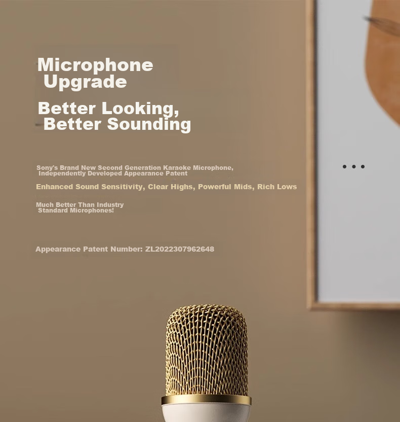 Беспроводной Bluetooth-микрофон Soaiy SK2, портативная караоке-система, встроенный динамик, для домашнего караоке, детский микрофон, набор звуковой системы KTV