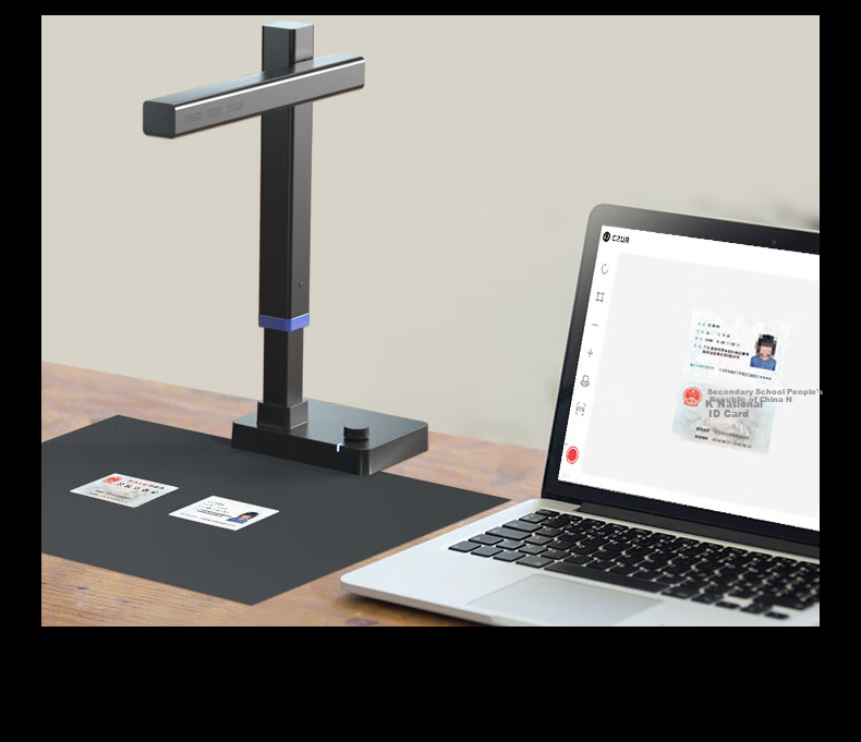 Сканер CZUR Elf Scanner, 20 Мп, А3, Wi-Fi, USB, 1 сек/стр