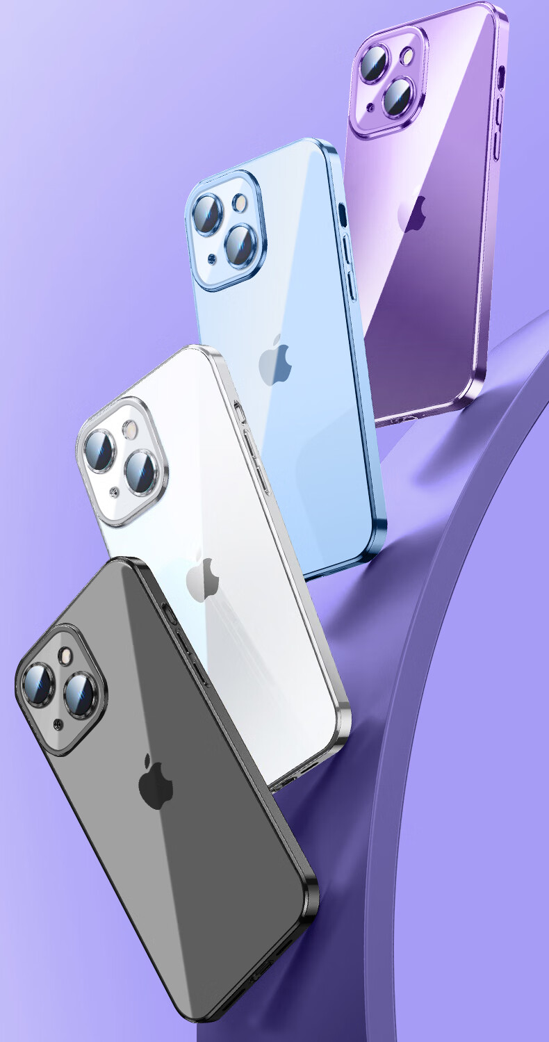 Чехол NEYAA для iPhone 14, ультратонкий, противоударный, с защитой камеры и воздушной подушкой, черный