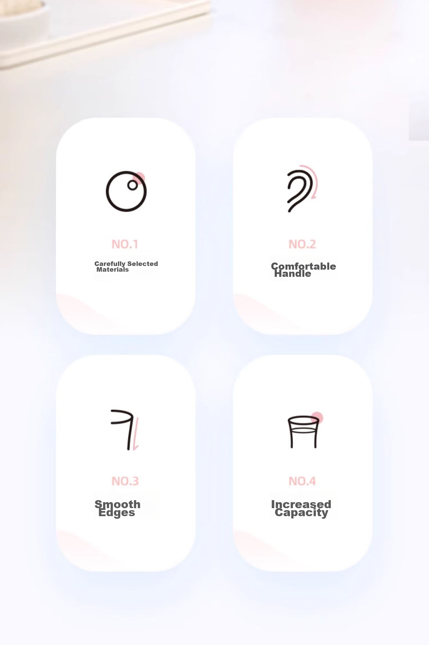Стакан для полоскания рта CHAHUA, 2 шт., пластик, случайный цвет