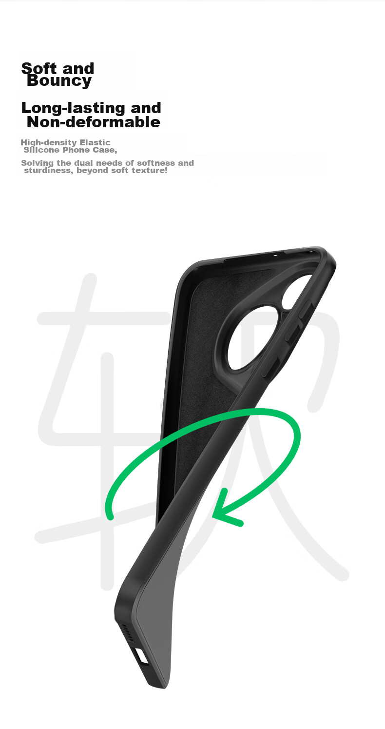 Чехол BIAZE для Huawei P70 Pro/Pro+, Pura70Pro/Pro+, защита от падения, защита от отпечатков пальцев, охлаждение, простой стиль, черный