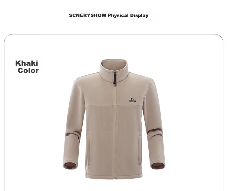 Мужская флисовая куртка Pelliot Classic 2.0, теплая подстежка, размер XXL, цвет Хаки