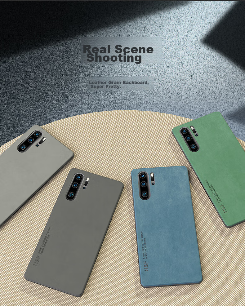 Чехол HotFire для Huawei P30 Pro, защитный силиконовый чехол с защитой камеры, матовый, Коралловый синий