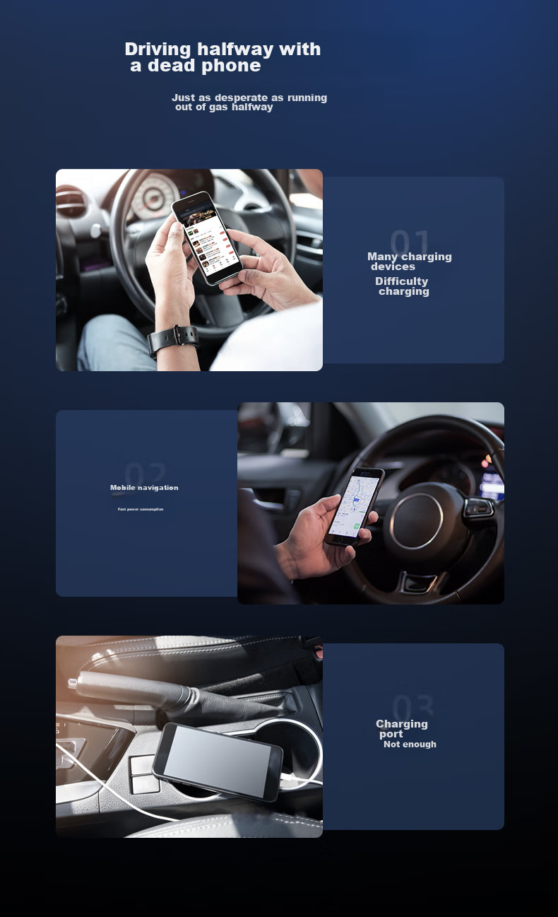 Автомобильный адаптер с USB