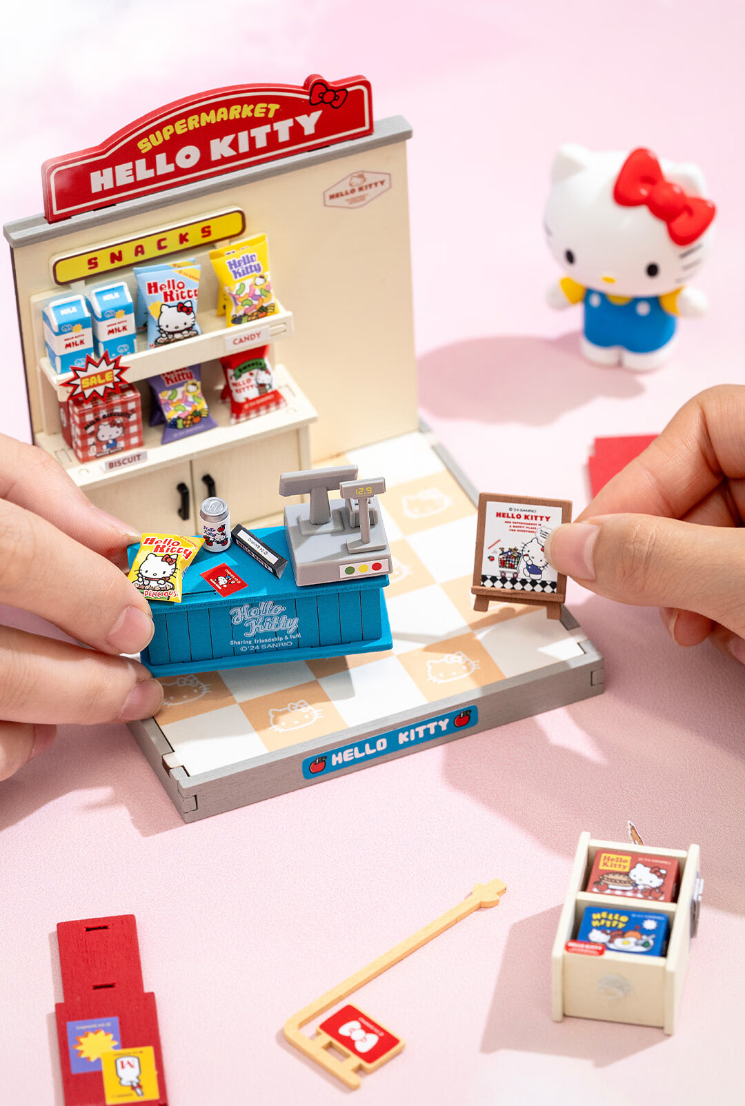 Конструктор Rolife Pac-Man Sanrio DIY Dollhouse Building Blocks Toy, Подарок на День Рождения, День Святого Валентина, Новый год