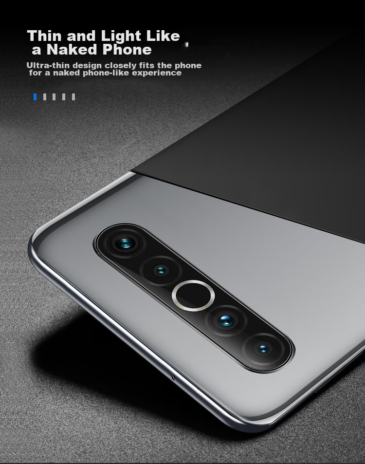 Чехол Freeson для Meizu 17/Meizu 17 Pro, противоударный, из ТПУ, матовый, черный