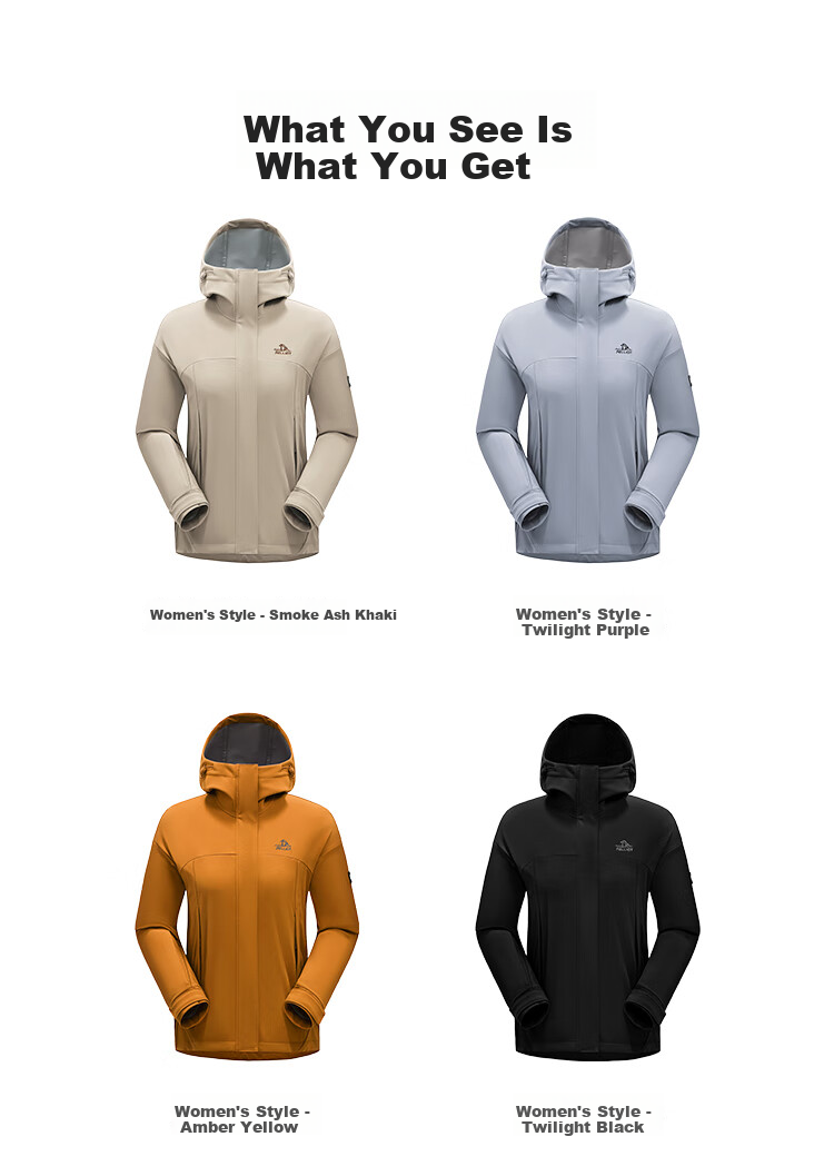 Женская ветрозащитная куртка Pelliot CY Soft Shell Jacket 124306148, черная, XL