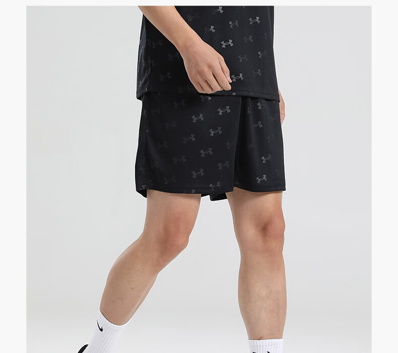 Шорты спортивные Under Armour, мужские, дышащие, для баскетбола, летние, колено