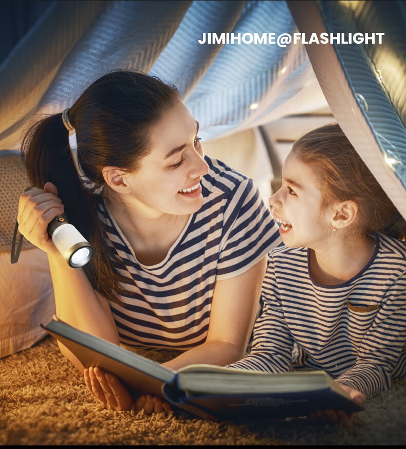 Фонарь Jimijiaju multifuncional, многофункциональный, сверхяркий, с длительным сроком службы батареи, портативный, для кемпинга и наружного освещения