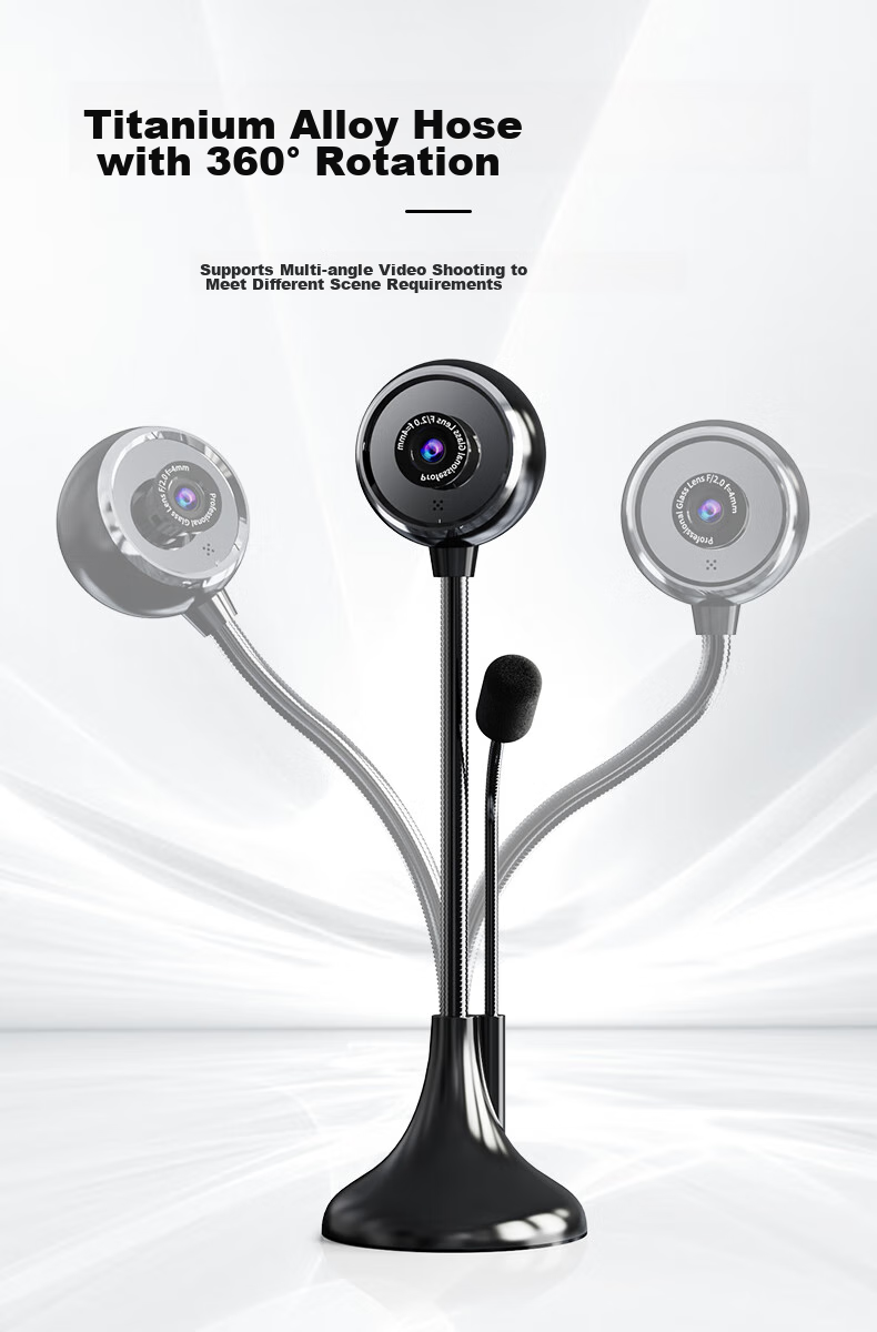 HD веб-камера SADA A09 с микрофоном, USB, для компьютера, ноутбука, онлайн-обучения, стриминга