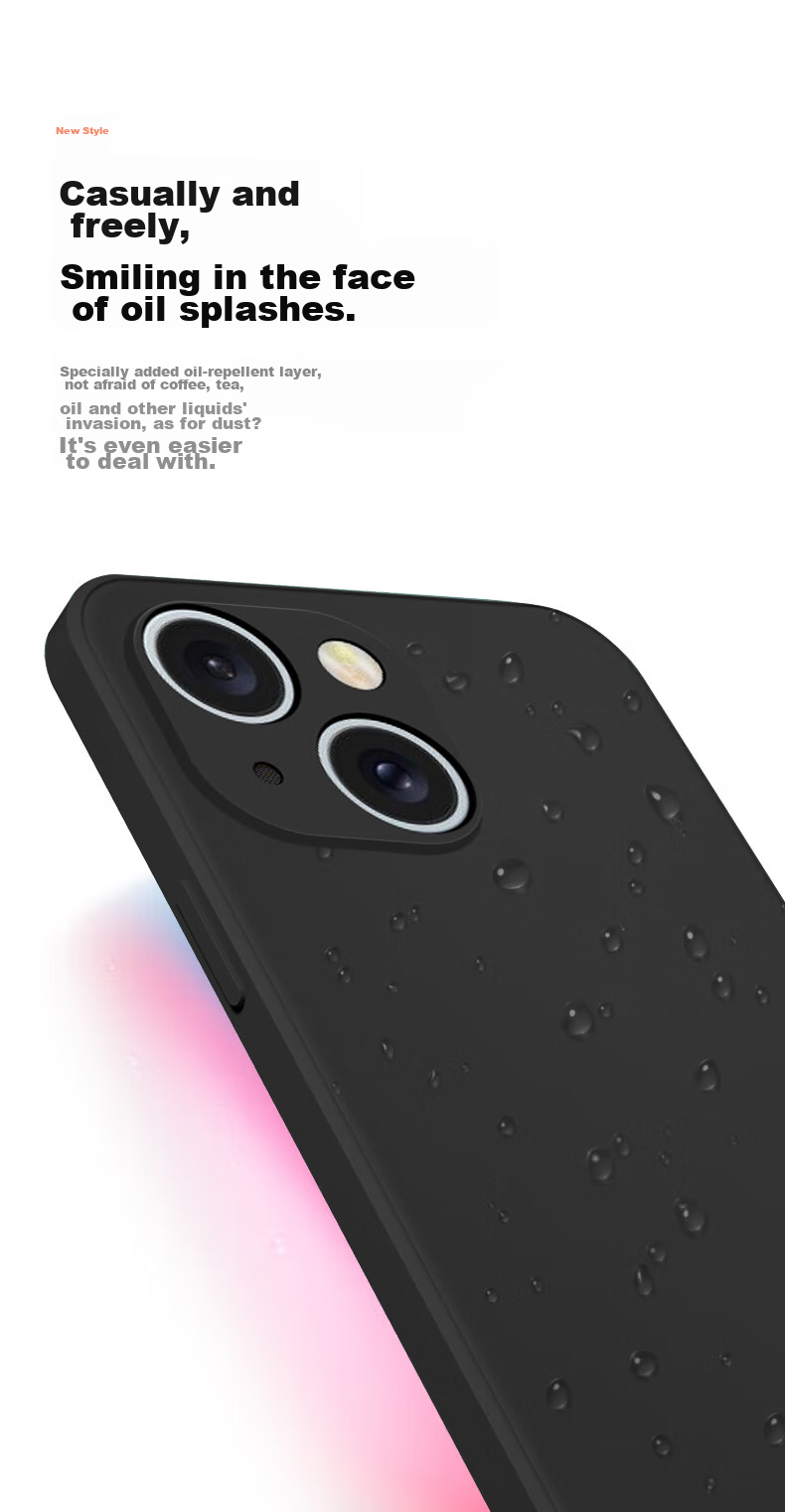 Чехол для Apple iPhone 15 KEKLLE, силиконовый, противоударный, лавандовый