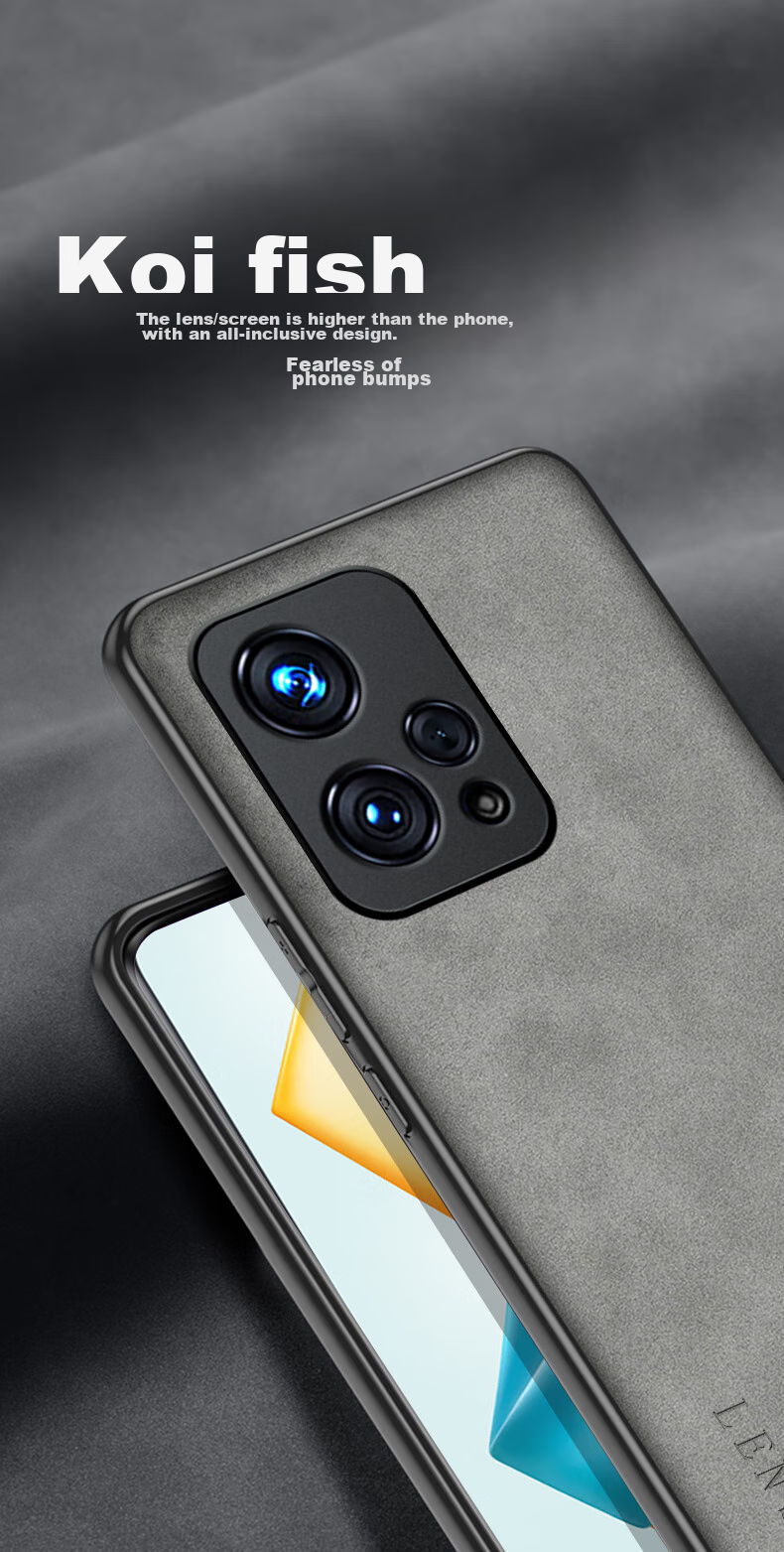 Чехол для телефона SHIYONG для Honor 90 GT, защитный чехол с полной защитой объектива, силиконовый мягкий край, ударопрочный, ультратонкий, простой и стильный чехол из кожи для мужчин и женщин, черный