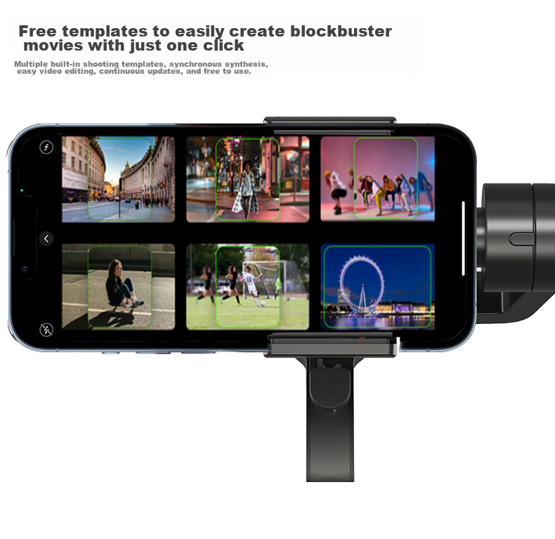 Стабилизатор для смартфона FUNSNAP Capture 2S, 3-осевой, для профессиональной фото- и видеосъемки