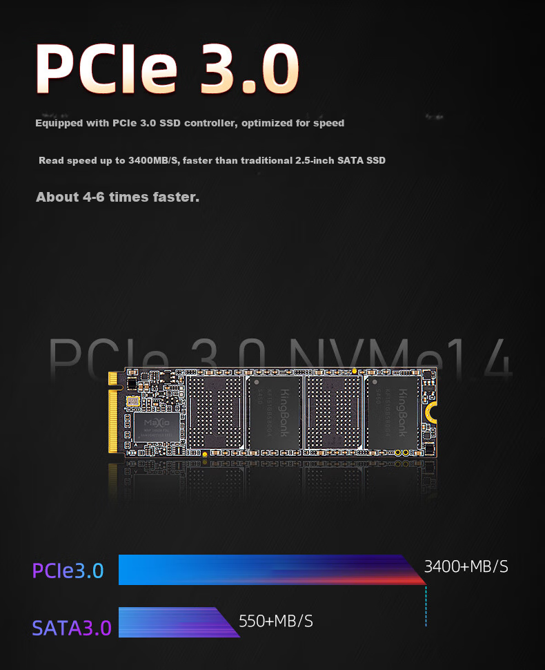 SSD накопитель KINGBANK KP230