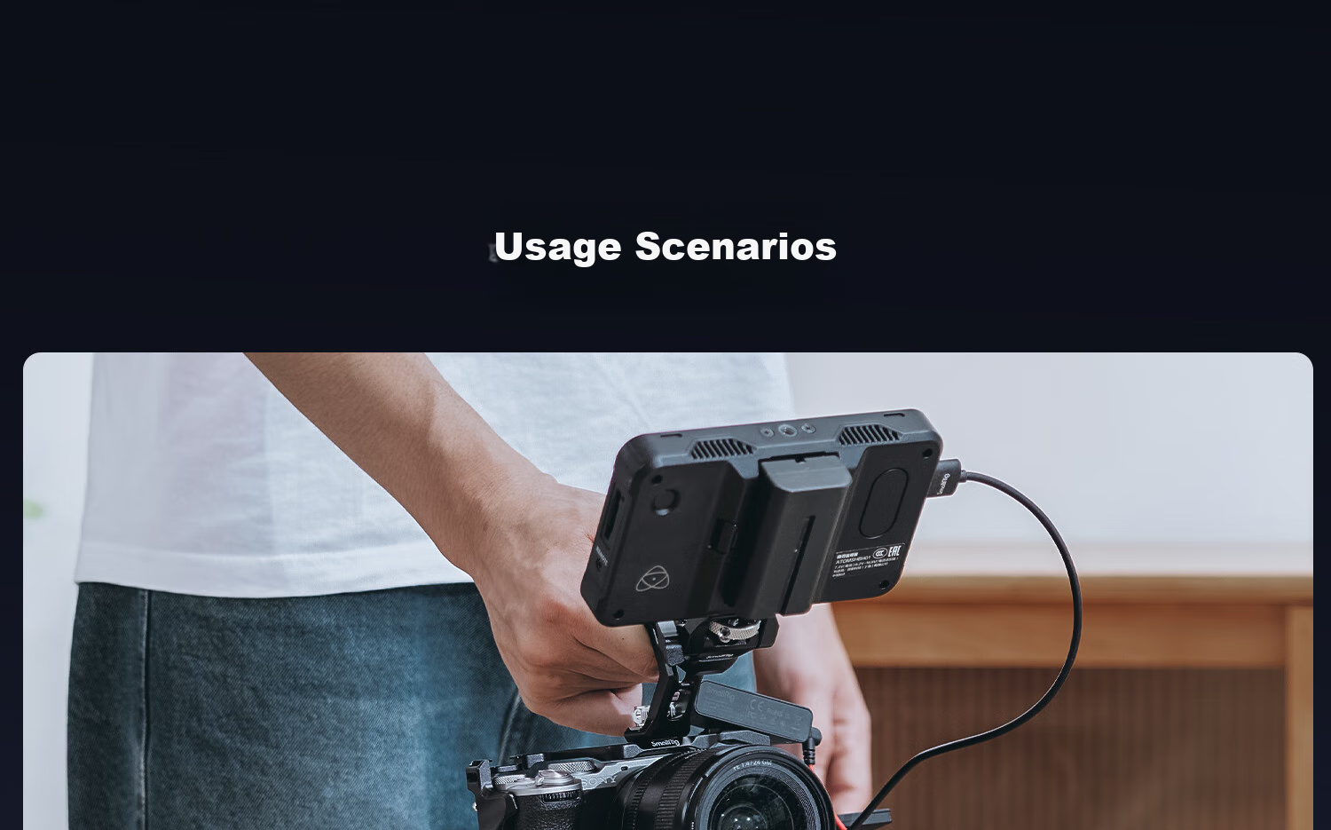 Клетка для камеры SmallRig 4439 для Sony A7C II, полнофункциональный модуль расширения для фото- и видеосъемки