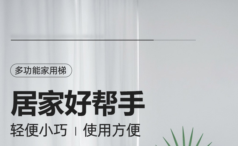 京度竹节折叠人字梯直梯铝合金多功能升降梯工程楼梯升降多功能梯子2.9+2.9=5.8米直梯40步距
