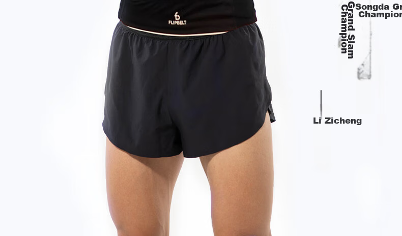 Спортивный пояс Flipbelt Elite для бега, фитнеса, велоспорта, походов, путешествий, черный, размер L