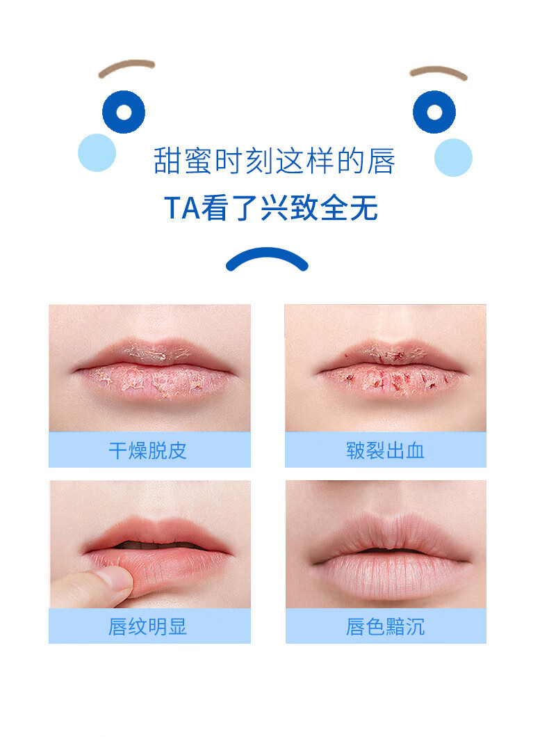 TWG唇膏情侣款女感温变色润唇膏套装保湿滋润补水防干裂淡化唇纹 情侣润唇膏套盒 小公主+小王子