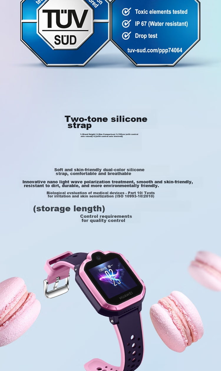 Детские смарт-часы HUAWEI Watch 3 Pro Nebula Pink