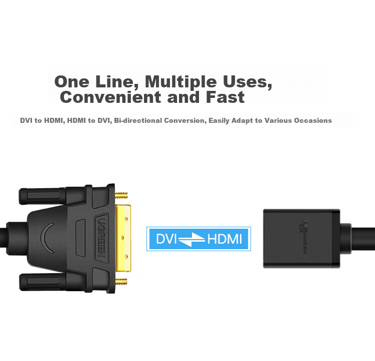 Переходник HDMI на DVI