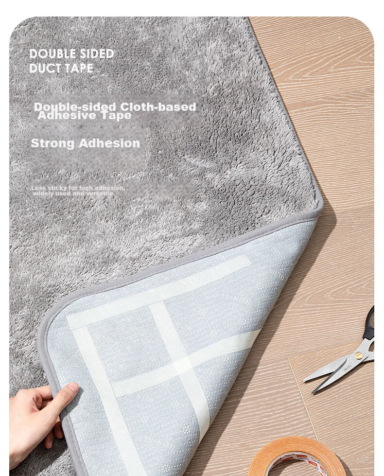 Двусторонняя клейкая лента Deli JL351, 20 мм x 20 м, усиленная, для ковров, свадеб, фестивалей, 1 рулон, желтая